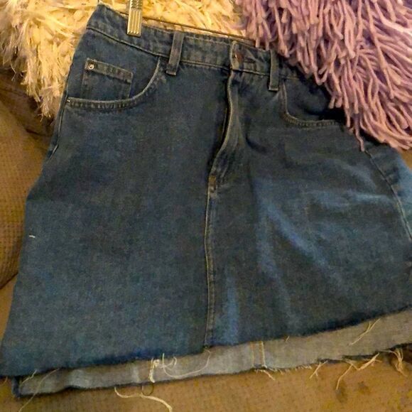 🆕H&M denim skirt, Sz 8 - Picture 1 of 2